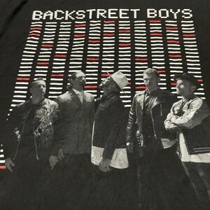 Backstreet Boys DNA World Tour Black T Shirt Men's Size XL Concert Merch